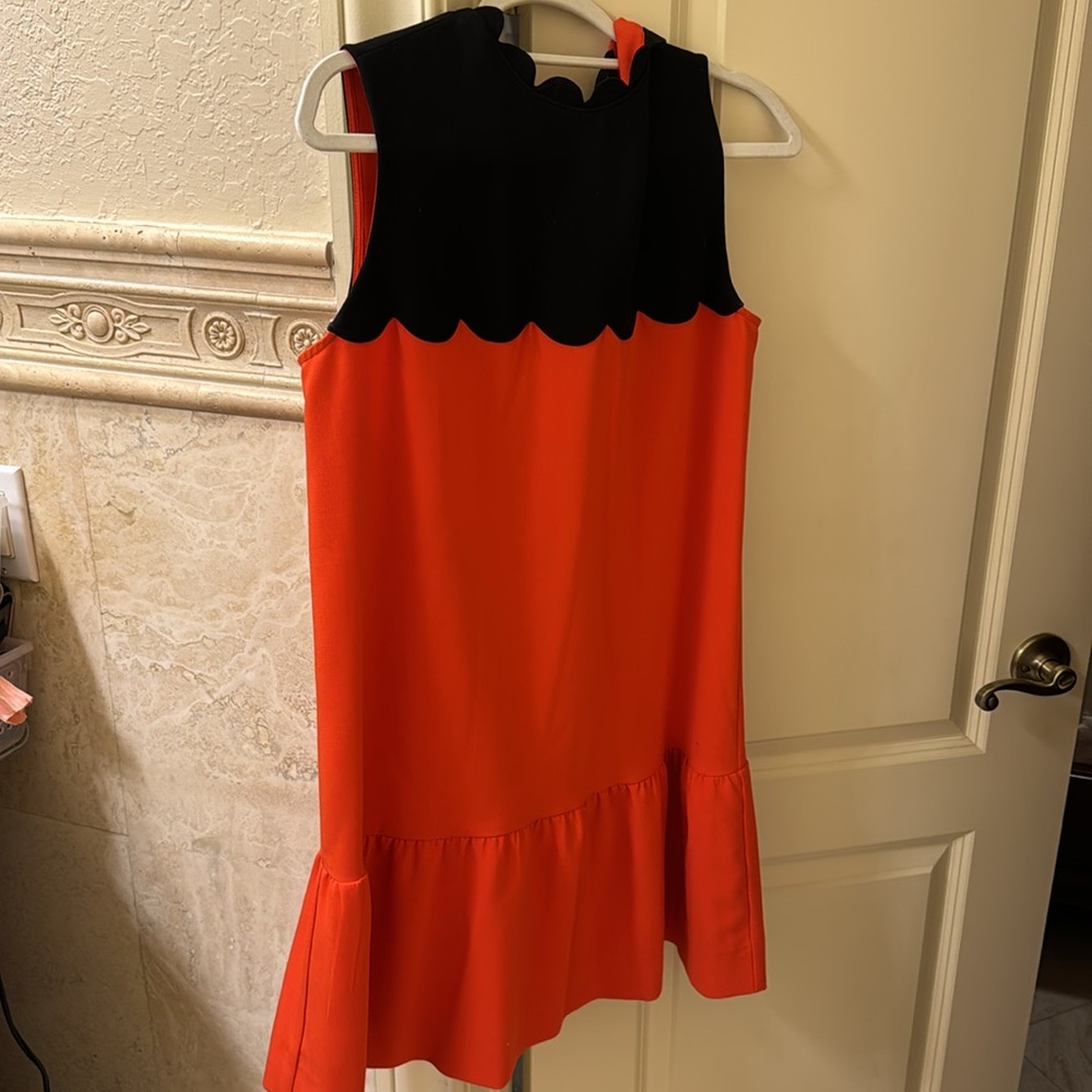 Victoria Beckham for Target scallop flounce dress